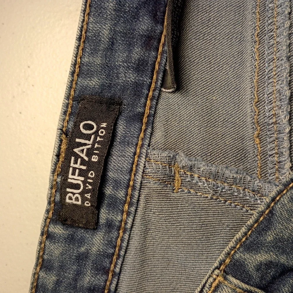 Buffalo David Bitton Womens Skinny Jeans Medium Wash Blue Denim Size 10/30